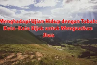 Menghadapi Ujian Hidup dengan Tabah: Kata-Kata Bijak untuk Menguatkan Jiwa